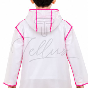 เสื้อกันฝนเด็กพิมพ์ลายน่ารัก กันน้ำ น้ำหนักเบา เสื้อกันฝนเด็กแบบยาว - Product Image 2