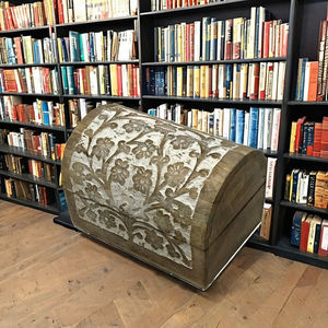 Caja de almacenamiento de madera de mango macizo sin terminar hecha a mano, cajas de regalo personalizadas al por mayor, decoración de grabado, carteles de pared artesanales de madera - Product Image 3