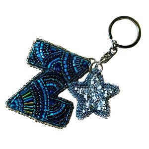 Hermoso diseño de sandía llavero con cuentas de semillas de color rojo y verde para regalar DE LA India - Product Image 5