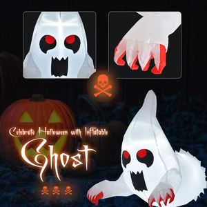 Decorazione Gonfiabile di Halloween a Forma di Fantasma Volante di 1 Metro con Ventose - Product Image 2