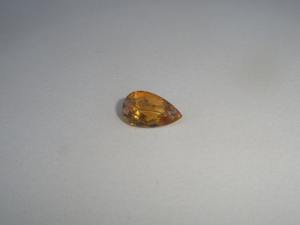 พลอยซิทรินธรรมชาติทรงลูกแพร์ 16 x 10 มม. แท้ 100% รับรองโดยบุคคลที่สาม สีเขียว สำหรับทำเครื่องประดับ พร้อมเอฟเฟกต์รูปดาว - Product Image 2