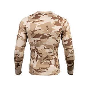 Active Performance Rash Guard for Men Long Sleeve <b>Compression</b> <b>Shirt</b> with Breathable Stretch Fabric for Sports Training - Product Image 3