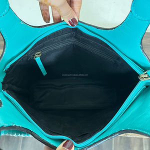 กระเป๋าโท้ทสะพายไหล่หนังและหนังวัวคุณภาพสูงสำหรับผู้หญิงกระเป๋าถือผู้หญิงมีสไตล์แบบซ่อนมีดีไซน์ - Product Image 6