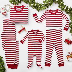 Set Pigiama Natalizio Coordinato in Cotone Biologico, <span class=keywords><strong>Pigiami</strong></span> Natalizi Sostenibili per Famiglia, <span class=keywords><strong>Pigiami</strong></span> Natalizi Ecologici per <span class=keywords><strong>Bambini</strong></span> - Product Image 3