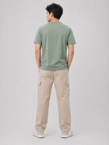 เสื้อยืดโอเวอร์ไซส์พรีเมียม 290 GSM ผ้าคอตตอนผสมเนื้อหนา พิมพ์ลายด้านหน้าและด้านหลัง สตรีทแวร์ ยูนิเซ็กส์ รับผลิตแบบ OEM ODM พร้อมส่ง - Product Image 4