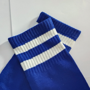Trending High Quality Custom Logo Men's Spandex/<b>Polyester</b> Knee High Bottom Logo Adult Sports Athletic <b>Socks</b> Comfortable - Product Image 3