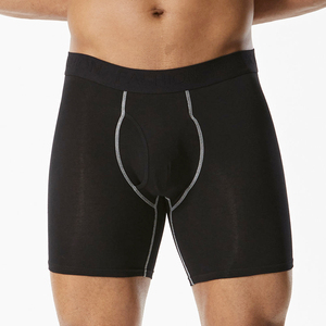 Wholesale Men's Plus Size <b>Compression</b> <b>Shorts</b> 100% Cotton Solid Casual Sport Running Gym Fitness Quick Dry Elastic Waist - Product Image 4