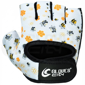 Gants de sport unisexes en cuir PU avec rembourrage en polyester, antidérapants, durables et légers pour la musculation - Vente en gros - Product Image 4
