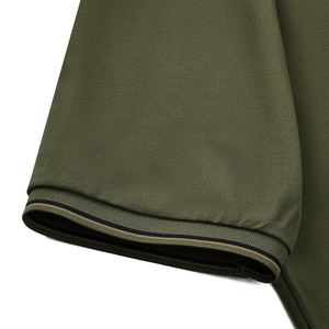 Chemise à manches courtes avec logo personnalisé, broderie haute qualité, anti-boulochage, tricot polyester/coton, jusqu'à 4XL, fabriquée par Sehe Fashion ODM - Product Image 4