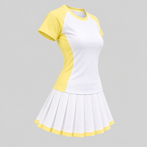 Uniforme de tenis premium para mujer, tela transpirable, ajuste elástico y comodidad ligera para un rendimiento profesional en la cancha. - Product Image 2