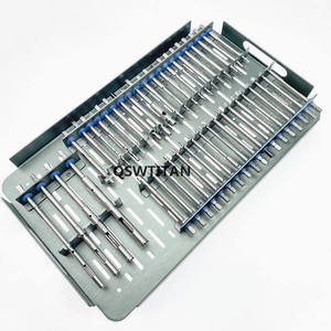 Kit de Instrumentos Quirúrgicos Ortopédicos de Acero Inoxidable Synthess/Depuy, Base para la Extracción de Tornillos Rotos, de Dentavex - Product Image 3