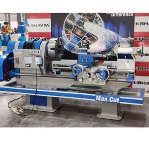 Torno CNC de Doble Eje de Alta Resistencia, Accionado por Correa, para Metalurgia, Máquina de Torneado de Precisión, Equipo de Fabricación Industrial, Herramienta Eléctrica - Product Image 1