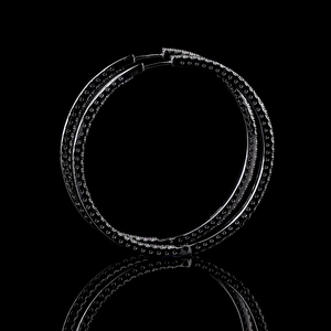 Pendientes de Aro con Diamantes, Chapados en Oro de 14K, Diamantes Cultivados en Laboratorio, Certificados por IGI, Joyería Fina para Bodas y Fiestas - Product Image 3