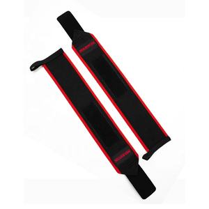 2024 recién llegado profesional 18 \ "muñequeras elásticas venta al por mayor correas de muñeca de levantamiento de pesas de alta resistencia con lazo para el pulgar Unisex - Product Image 2