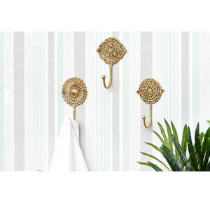 Gancho de Pared de Latón con Acabado Dorado, Gancho Multifuncional y Soporte Útil, Calidad Premium, Alta Tasa de Venta - Product Image 2