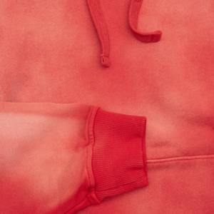 Sweat-shirts pour hommes de haute qualité, épais, vintage, effet délavé, 100% coton, tissu French Terry, design personnalisé, broderie, style décontracté. - Product Image 2