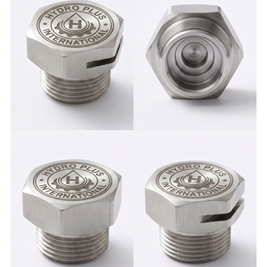 Stainless Steel 304 Solar Sprinkler Only Hexagonal SS Body Male Thread Water <b>Spray</b> Nozzle for Solar Panel Cleaning Systems - Product Image 3