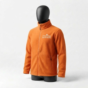 Veste polaire épaisse décontractée pour homme, fermeture éclair intégrale, respirante, pour l'hiver et les activités de plein air - Product Image 4