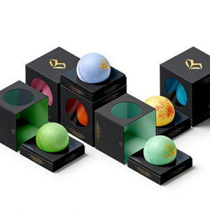 Boîtes d'emballage personnalisées, boîte mystère, boîtes d'emballage en carton blanc avec estampage à chaud pour jouets - Product Image 1