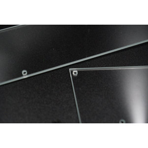 Cubierta de Vidrio Electrónica Mecanizada por CNC con Orificios y Recortes Personalizados para Teclado y Panel de Control - Product Image 3