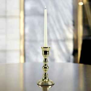 Porte-bougie en aluminium classique de qualité supérieure avec finition lisse, impression en relief faite à la main pour la décoration de Noël à la maison - Product Image 5