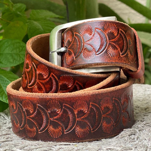 Cinturón de piel auténtica para hombre y mujer, cinturón de alta calidad, duradero y elegante, a la moda, Unisex - Product Image 1