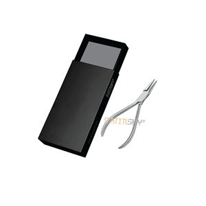 Pinces à bec plat pour fils et instruments chirurgicaux, 18 cm, en acier inoxydable, pour la pliage de fils orthopédiques - Product Image 2