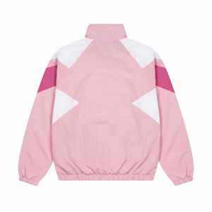 Custom Men's Color Block <b>Nylon</b> Windbreaker Tracksuit Embroidery Zip Up Jacket And <b>Jogger</b> Pants Set Sportswear Manufacturer - Product Image 3