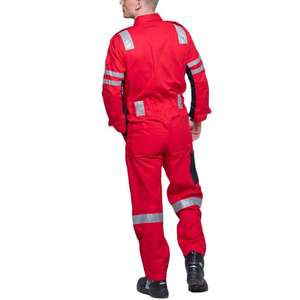 Stand Collar Dangri Cover All Workwear Cotton Safety Uniform One Piece <b>Painter</b> <b>Overall</b> Construction Industrial Reflective - Product Image 2