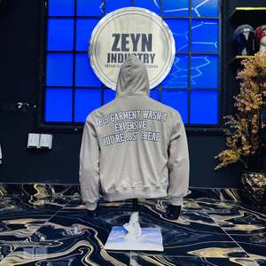 Sudaderas con Capucha Personalizadas de Forro Polar Grueso, Cierre de Cremallera, Tallas Grandes, Lisas o con Logotipo Impreso, Fabricante de Ropa - Product Image 6