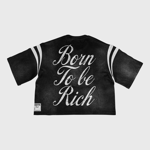 Conjunto de camiseta corta y pantalones negros desgastados. Conjunto de Ropa Urbana con Lavado Ácido Chándal de mezclilla descolorido. Fabricante de Marca Privada OEM - Product Image 2
