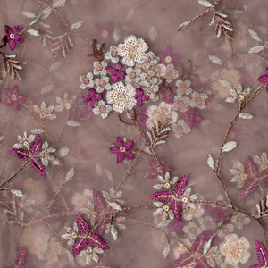 Premium Sequence Embroidery Fabric For Women Fashion Wear Designer Garments Party Wear Dresses Kaftan Abaya Bridal Wear - Product Image 2