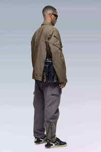 Waterproof Mens <b>Techwear</b> <b>Jacket</b> Tactical Multi Pocket Hooded Urban Streetwear Outerwear Windproof Functional Coat Custom OEM - Product Image 2