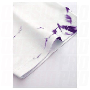 Camiseta con estampado gráfico Tie Dye para hombre, con estampado de letras, cuello redondo, manga corta, informal, ropa de calle de verano, moda, suave, transpirable, para uso diario - Product Image 3