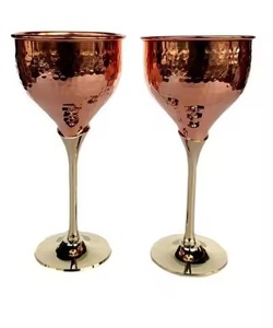 Exclusive Metal Wine Goblet Decorative Cup for Wine Serving Perfect for Home Bar Dining <b>Table</b> and Party Hosting - Product Image 6
