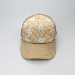 Best Wholesale Tiger <b>Camo</b> Trucker Hat 100% Cotton Mesh Breathable Waterproof Fashion Outdoor Patch Snapback <b>Cap</b> Custom Logo - Product Image 1