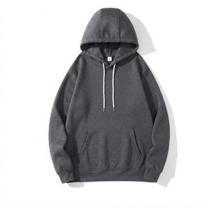 Sweat à capuche pour homme en polyester/coton, personnalisable, uni, sublimation, pull-over décontracté, mode automne, fabricant pakistanais, vente en gros - Product Image 1