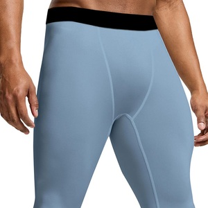 Pantalon de sport en tricot doux avec impression par sublimation bleu dégradé, texte personnalisé sur la ceinture, finition anti-UV. - Product Image 5