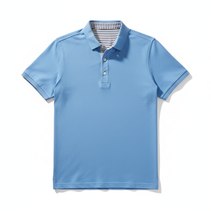 Camiseta Polo Informal Personalizable y Elegante, Nueva, 100% Algodón Premium, Transpirable, para Hombre - Product Image 1
