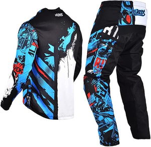 Motorbike Suit Men Motocross Jersey Pant Combo MX Gear <b>Set</b> Unisex Riding Off-road Motorcycle Downhill Dirt Bike Racewear Adult - Product Image 5