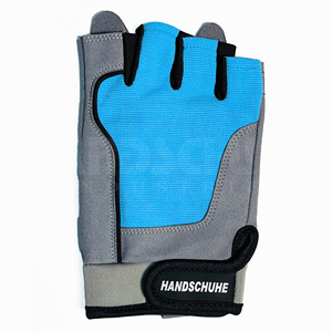 Customized Logo Pink Half Finger High Quality PU Material Hand Grips Adjustable Wrist Strap <b>Weight</b> Lifting Sports Fitness <b>Gloves</b> - Product Image 4