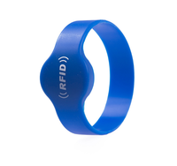 Bracelet RFID en silicone ACM Professional 125kHz LF pour la gestion du temps de présence, bracelet RFID étanche et stable pour appartement