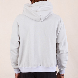 เสื้อฮู้ดดี้ดิจิตอลผ้าฟลีซหนาน้ำหนักเบาทรงโอเวอร์ไซส์แบบสวมหัว คอตตอนผสมโพลีเอสเตอร์คุณภาพสูงสำหรับฤดูหนาวปี 2025  แบบสั่งทำพิเศษสำหรับผู้ชาย - Product Image 3