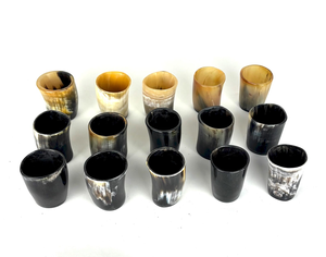 Vasos de Cuerno de Búfalo Natural Grabados a Medida, Vasos Vikingos Pulidos, Ecológicos, Hechos a Mano, para Cerveza, Sidra, Elegantes, Artesanales - Product Image 3