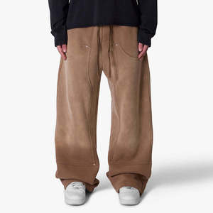 Custom Breathable Quick Dry <b>Men</b> Acid wash Pants Wholesale Price Design Your Own <b>Men</b> Top Selling joggers Pants Fashion Wear Pants - Product Image 1