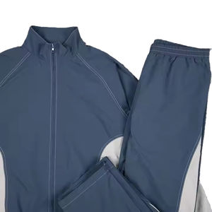 Conjuntos de Chaquetas Cortavientos Sublimadas Impermeables Personalizadas, Conjuntos Deportivos de Nailon Unisex Ecológicos, Servicio OEM - Product Image 3