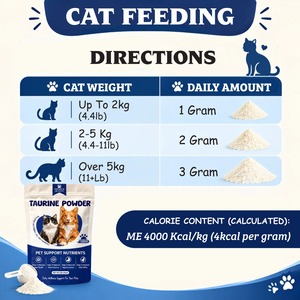 Poudre de Taurine pour Chiens et Chats : Soutien Cardiaque et Visuel, Complément Alimentaire Haute Pureté, Vente en Gros OEM/ODM - Product Image 5