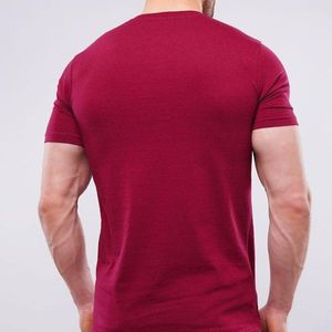 Camiseta de hombre de alta calidad, hecha a medida, corte regular, mejor diseño, ropa casual, camisetas para hombre con logotipo personalizado, teñido liso, OEM, ODM - Product Image 5