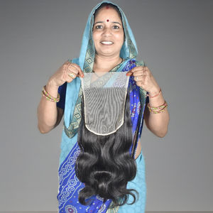 Cheveux naturels vierges de haute qualité, aspect naturel, closure bodywave, prix les plus bas, bon vendeur en provenance d'Inde, fournisseur en gros à vendre - Product Image 1