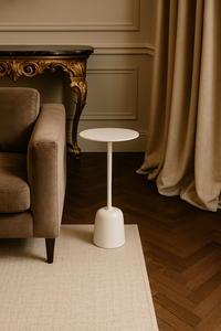Mesa Auxiliar Metálica con Detalles de Unicornio, Mesa Moderna para Sala de Estar, Dormitorio, Sofá, Cama, Estilo Europeo, Plegable - Product Image 4